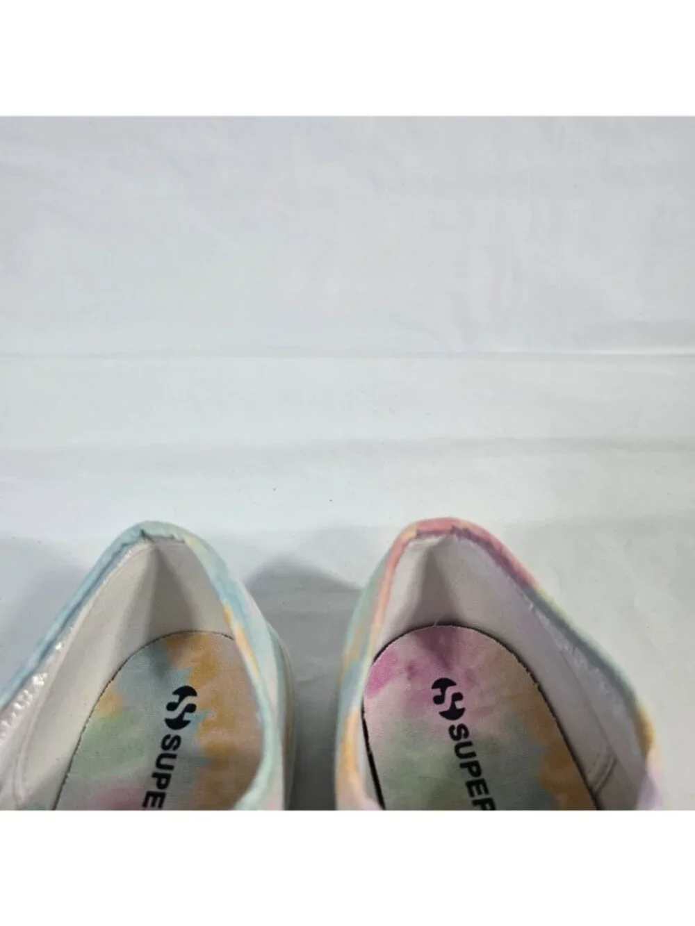 Superga Sneakers Tie Dye Sneakers Rainbow Pastel Women Size 8.5 Casual